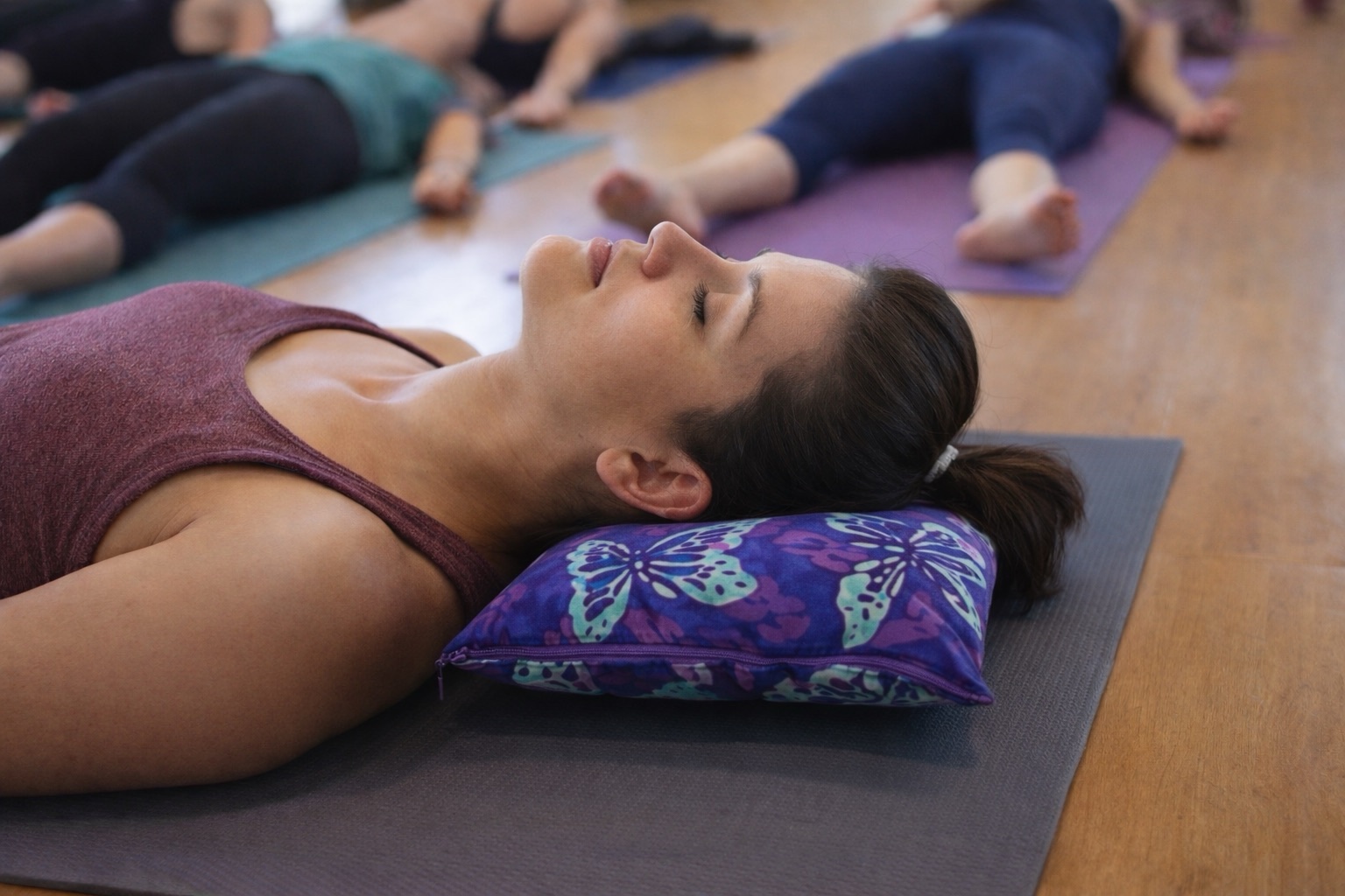 Buckwheat neck pillow (2 pack) Adjustable Neck Roll.